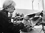 Andy Warhol und sein BMW M1 Art Car, 1979