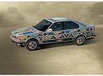 Esther Mahlangu, Art Car, 1991 - BMW 525i