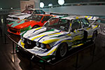 BMW 320i Gruppe 5 Rennversion, Art Car von Roy Lichtenstein im BMW Museum