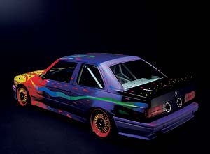 Ken Done, Art Car, 1989 - BMW M3 Gruppe A Rennversion