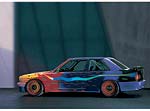 Ken Done, Art Car, 1989 - BMW M3 Gruppe A Rennversion