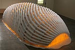 Olafur Eliassons BMW H2R Artcar in der Pinakothek der Moderne in M�nchen