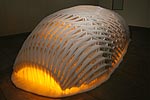 Olafur Eliassons BMW H2R Artcar in der Pinakothek der Moderne in M�nchen