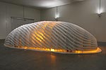 Olafur Eliassons BMW H2R Artcar in der Pinakothek der Moderne in M�nchen