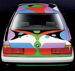 C�sar Manrique, Art Car, 1990 - BMW 730i