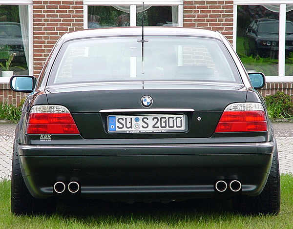 optisch getunter BMW 730i (E38) von Hansj�rg Schaub