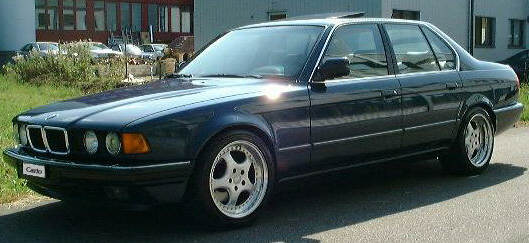 Seitenansicht des BMW 730i (E32) von Andreas Focke