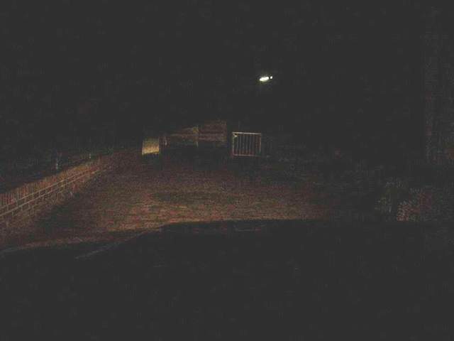 Ausleuchtung mit Abblendlicht (55W Birnen)