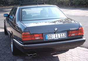 Der BMW 750i (E32) von Bj�rn Giesser
