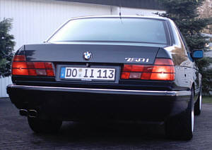 Der BMW 750i (E32) von Bj�rn Giesser