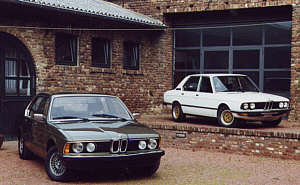 BMW 728 (E23) und BMW 525 (E12)