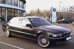 Der L7 bei der Abholung beim BMW-H�ndler