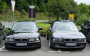 die BMW 7er von Blade und Matze