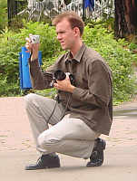 Matthias Schütt beim Fotografieren