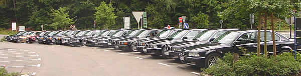 BMW 7er beim Treffen am Edersee