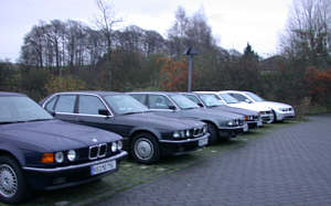 BMW 7er Treffen in Ratingen