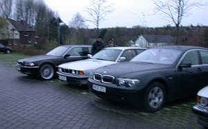 BMW 7er Treffen in Ratingen