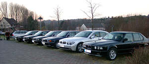 Dezember-Treffen der BMW 7er Freunde in Ratingen