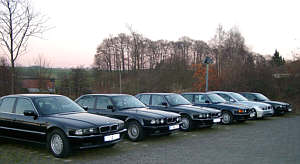 Dezember-Treffen der BMW 7er Freunde in Ratingen