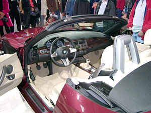 Der neue BMW Z4 auf der Essener Motorshow 2002