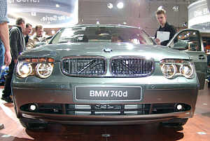 BMW 740d (E65) auf der Essener Motorshow 2002