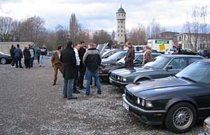 BMW 7er-Treffen am Bodensee in Konstanz
