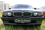 Christians BMW 750iL mit Kennzeichenschild von Mike750i