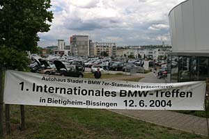 1. internationales BMW-Treffen in Bietigheim-Bissingen