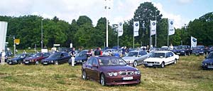 Hamann-BMW 745i auf dem 7er-Parkplatz in Bietigheim-Bissingen