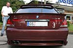 Heckansicht von Franks BMW
