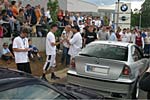 Pokalverleihung an einern BMW 3er Compact-Fahrer