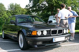 BMW Alpina B11 - eine Raritt auf dem 7er-Stammtisch in Moers