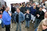gro�er Andrang bei der Siegerehrung