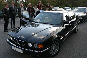 BMW L7 von Lars beim Stammtischtreffen in Moers