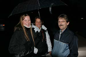 Regenwetter auf dem Dezember-Stammtisch in Moers