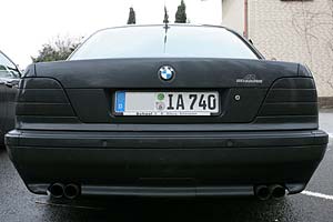 BMW 740iA (Modell E38) auf dem 7er-Stammtisch in Moers