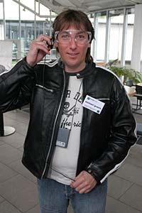 Michael Graetz bei der Werksbesichtigung in Dingolfing