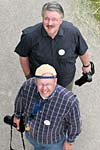�Don Pedro� und �pille� vom Kran aus gesehen