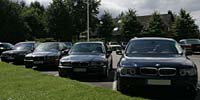BMW 7er Stammtisch in Moers im August 2005