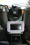 Monitor f�r die Fond-Passagiere im E23 von Detlef