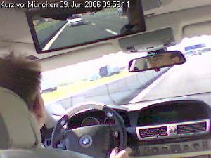 Webcambild: Kurz vor M�nchen
