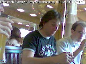 Webcambild: Fahrt nach Erding zur Brauereibesichtigung