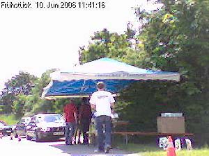 Webcambild: Einfahrt in Anzing am Morgen des 10.06.