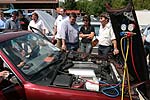 Erichs Ger�te angeschlossen an die Klima-Anlage eins E32