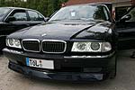 BMW 750iL (E38) mit verchromten Scheinwerfern
