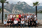 Gruppenfoto der Teilnehmer in Torbole am Gardasee