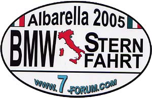 Albarella-Sternfahrt Aufkleber