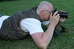 Wolfram beim Fotografieren