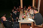 abends bei Silka, Melli, Philipp und Daniel