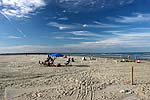 Sand-Strand auf Albarella im Nord-Osten der Insel, nahe des Centro Sportivo